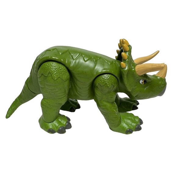 Fisher Price Imaginext Triceratops Jurassic World Dino Riders Dinosaur Lot of 3 - Picture 7 of 12